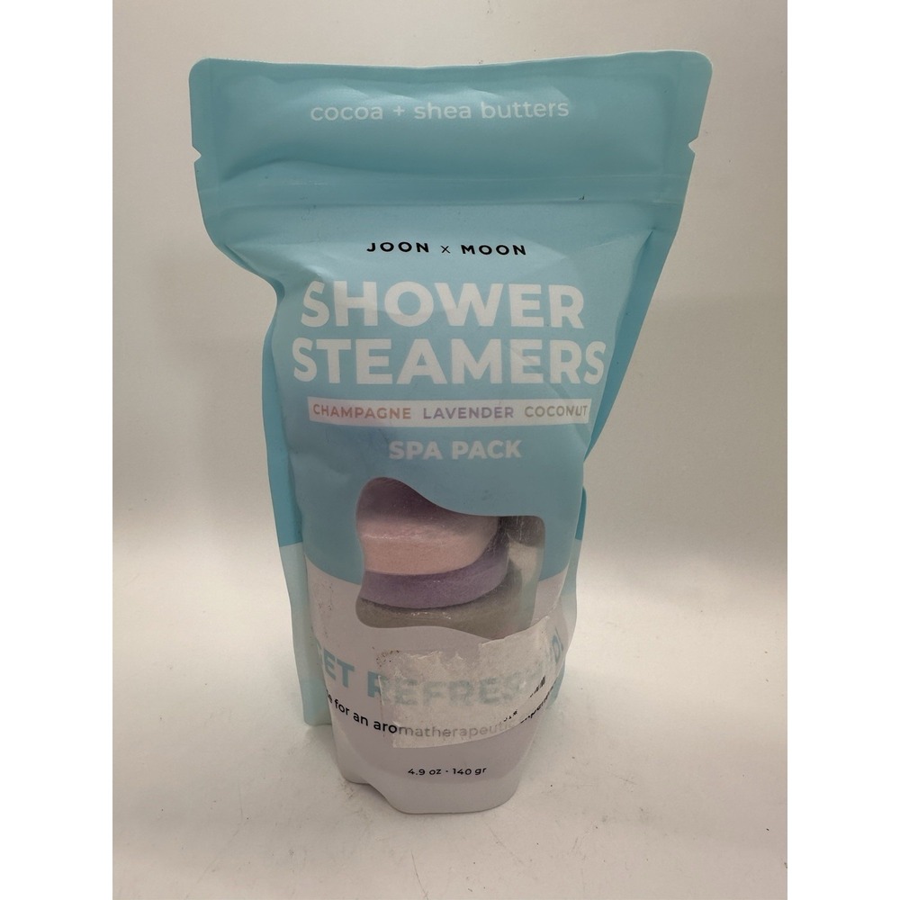 Joon x Moon Shower Steamers Spa Pack Champagne Lavender‎ Coconut New
